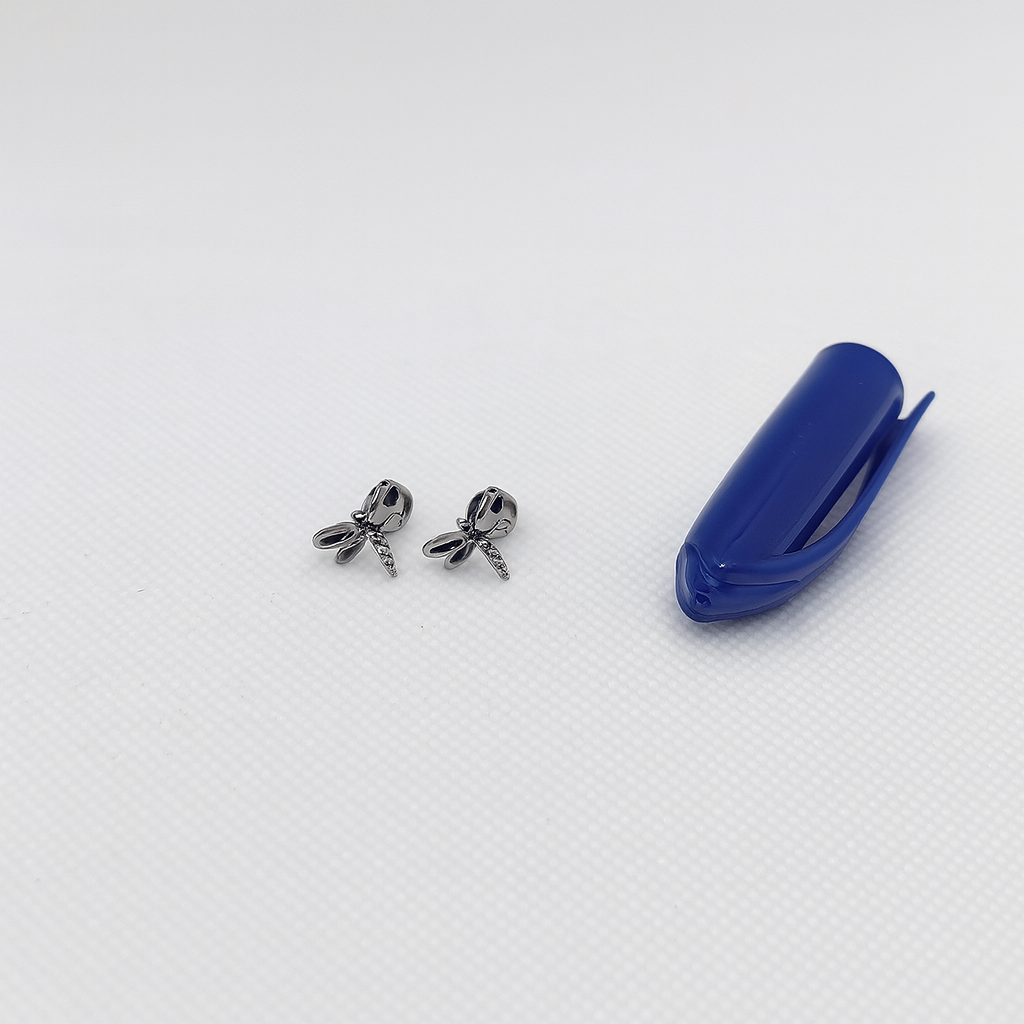 Dragonfly Delight Silver Studs