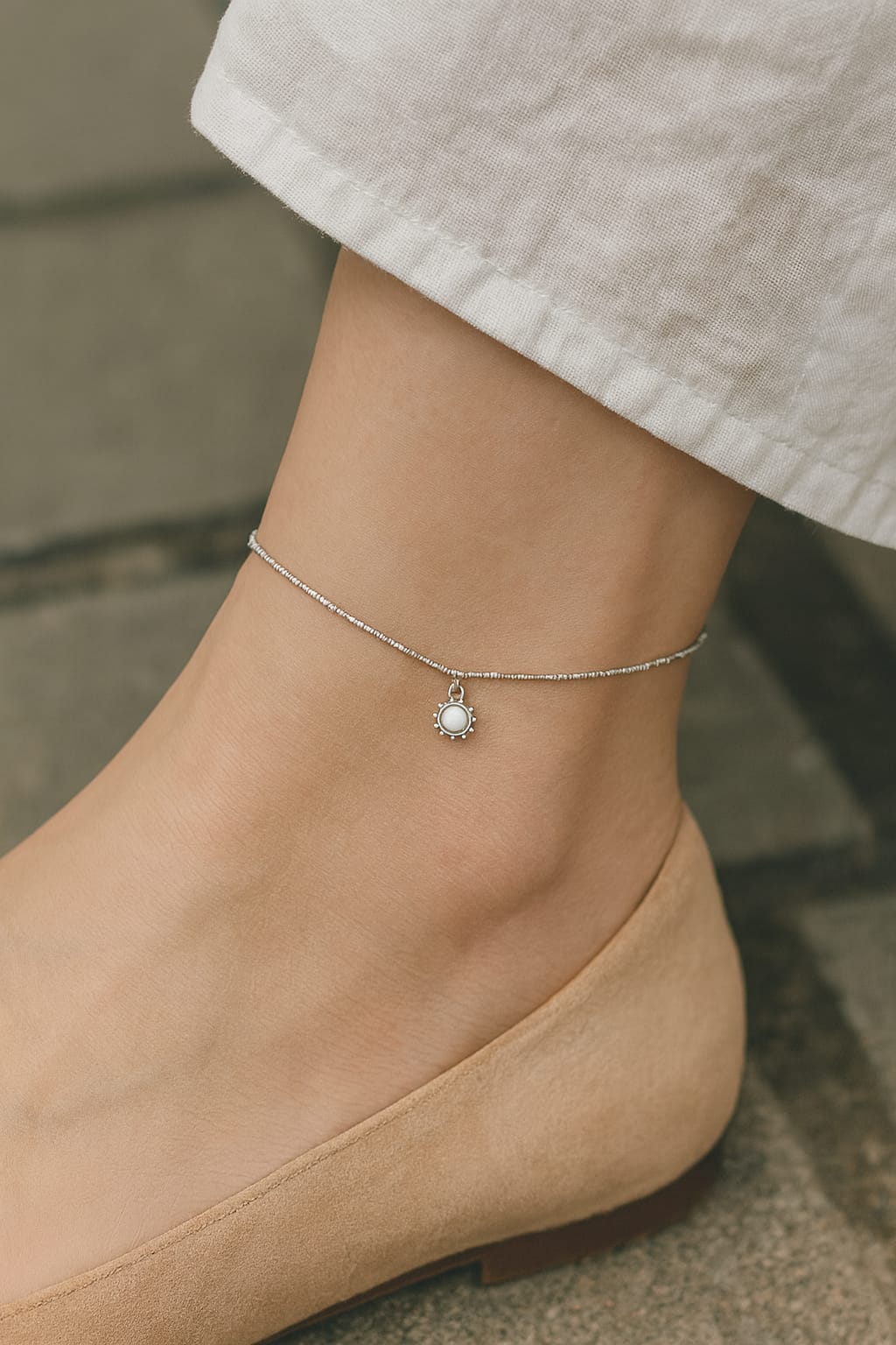 Silver Anklets