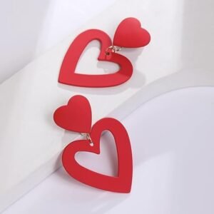 Double Heart Earrings